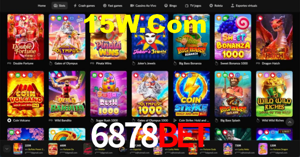 6878Bet: A Experiência de Casino com Jogos de Mesa ao Vivo